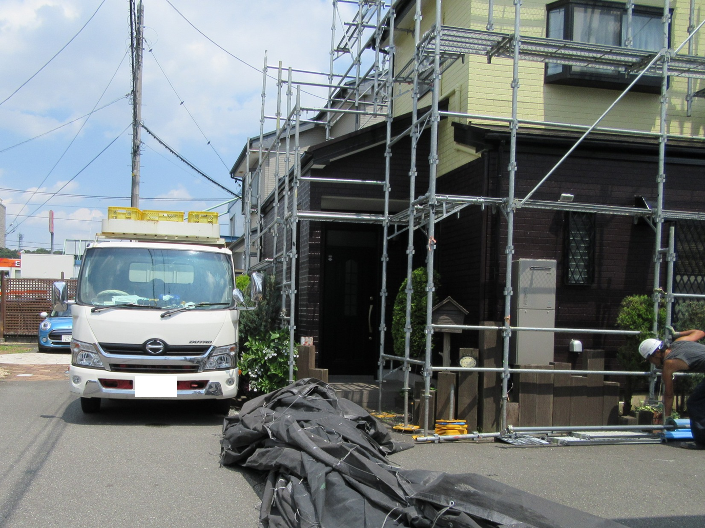 足場解体