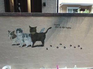 猫の外壁