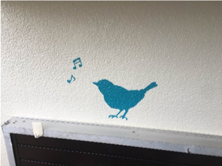 鳥の外壁