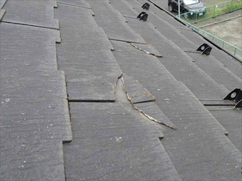屋根の欠落