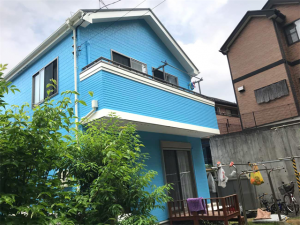 塗り替えたい色が見つかる オシャレな青い外壁の施工事例35選 塗り替えたい色が見つかる オシャレな青い外壁の施工事例35選