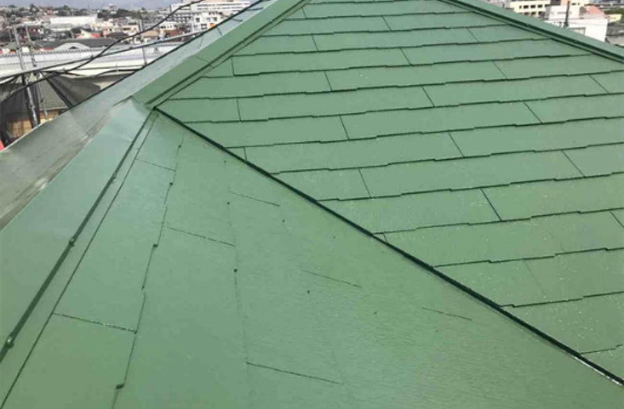 緑の屋根