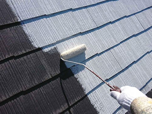 屋根の塗り替え