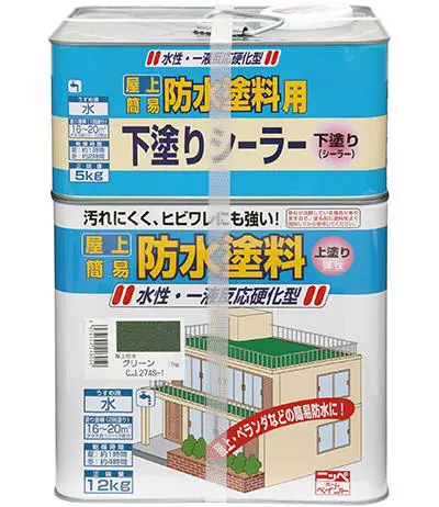 ベランダ用ウレタン防水塗料と関連品 楽天市場】【屋外防水】 EF水性ウレタン防水材ミズハ 本材 18kg