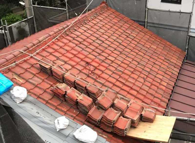 屋根葺き替え