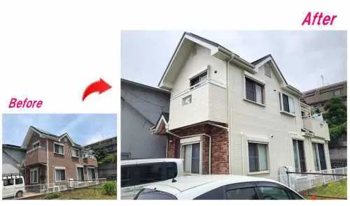 事例画像52選 外壁塗装のビフォーアフターであなたの理想を見つける