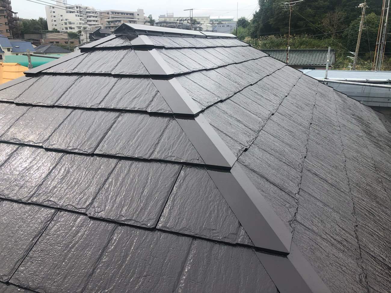 バーゲンで ニッペホームプロダクツ ニッペ 水性セメント屋根かわら用 14K 緑