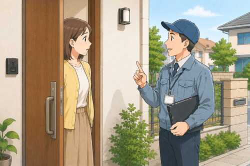 訪問業者
