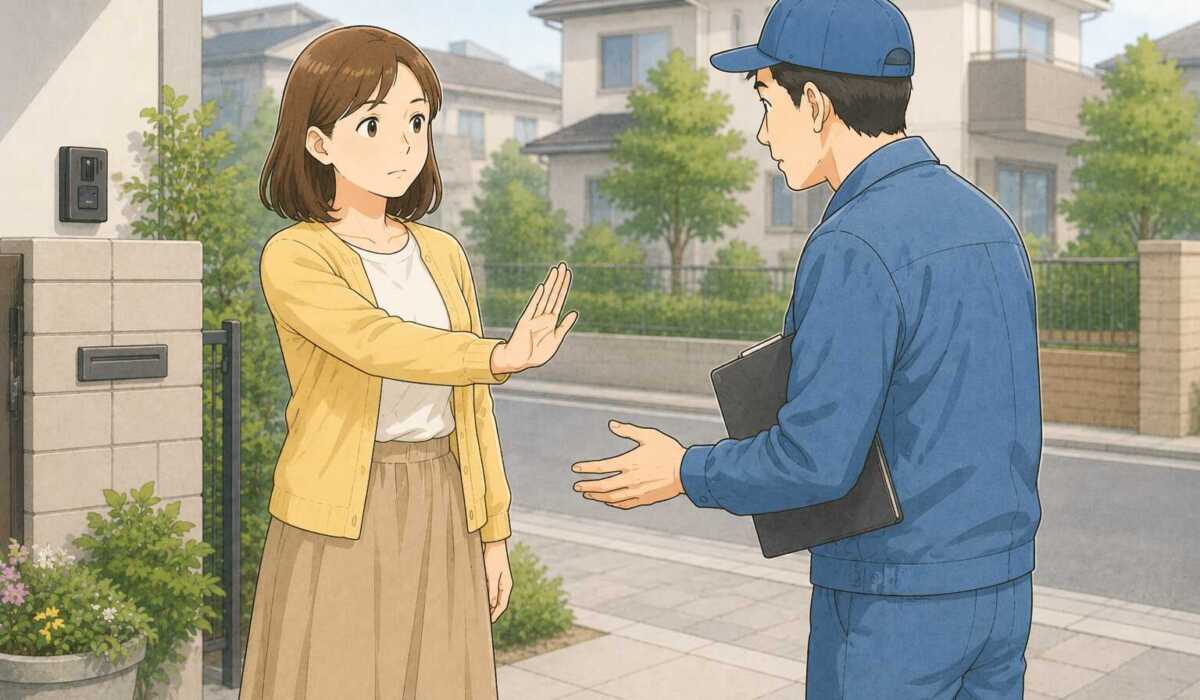 怪しい業者への対処法