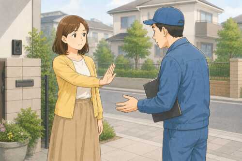 怪しい業者への対処法