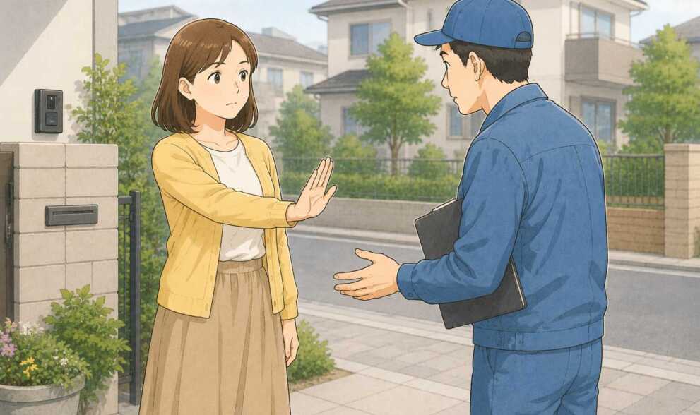 怪しい業者への対処法
