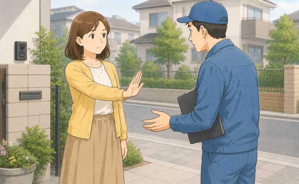 怪しい業者への対処法